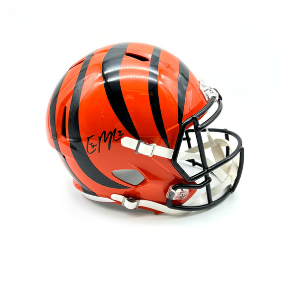 Evan McPherson Signed Cincinnati Bengals Full Size Speed Helmet