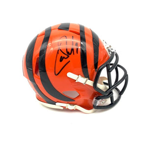 Carson Palmer Signed Cincinnati Bengals Mini Speed Helmet