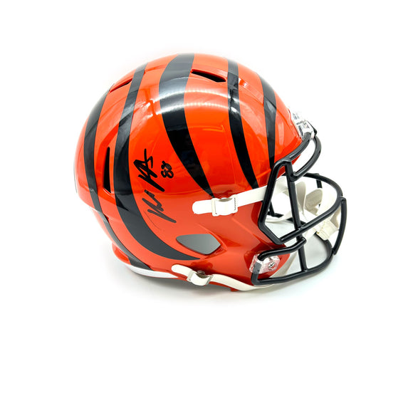 Hayden Hurst Signed Cincinnati Bengals Replica Speed Full Size Helmet