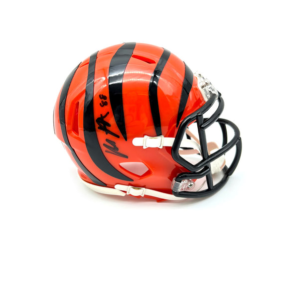Hayden Hurst Signed Cincinnati Bengals Speed Mini Helmet