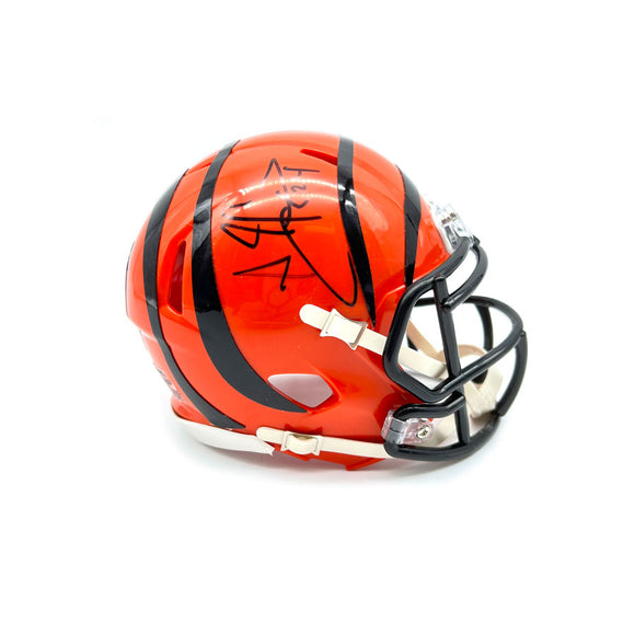 Pacman Jones Signed Cincinnati Bengals Mini Speed Helmet