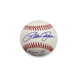 Pete Rose Autographed MLB Baseball with 'Sorry I Bet on Baseball'