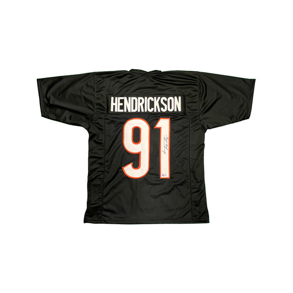 Trey Hendrickson Signed Custom Black Football Jersey