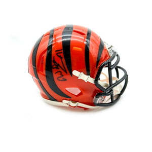 Willie Anderson Signed Cincinnati Bengals Speed Mini Helmet